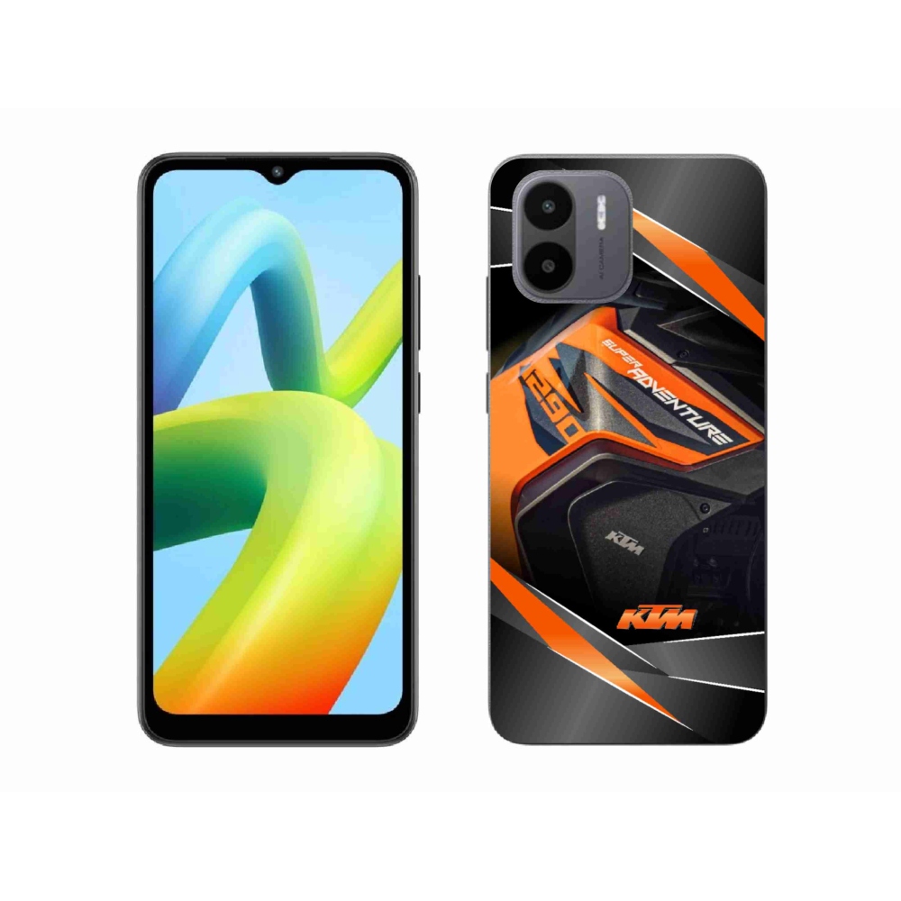 Gelový kryt mmCase na Xiaomi Redmi A1 - motorka ktm