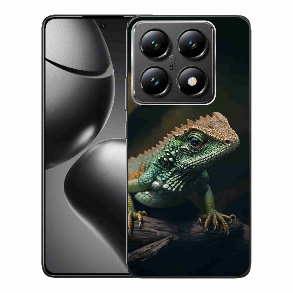 Gelový kryt mmCase na Xiaomi 14T Pro - ještěr