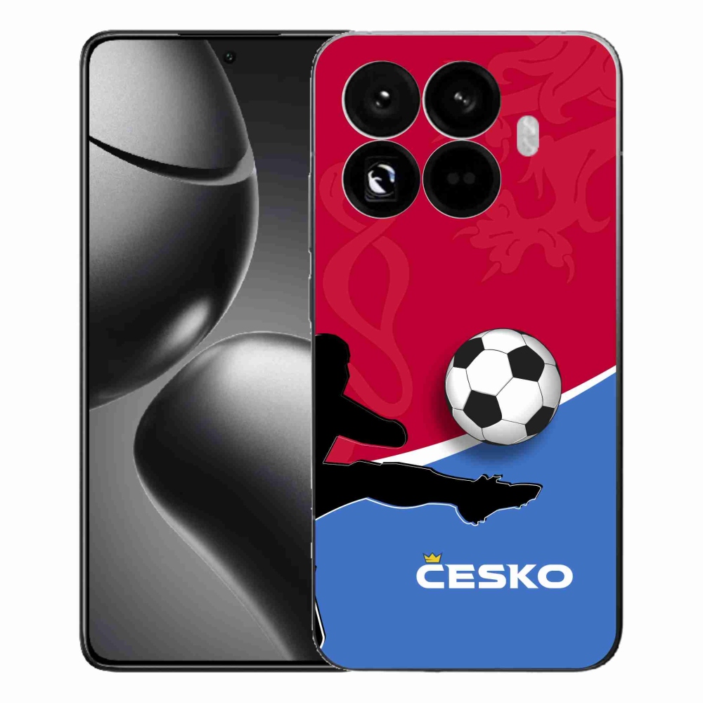 Gelový kryt mmCase na Xiaomi 15T Pro - fotbal Česko 2