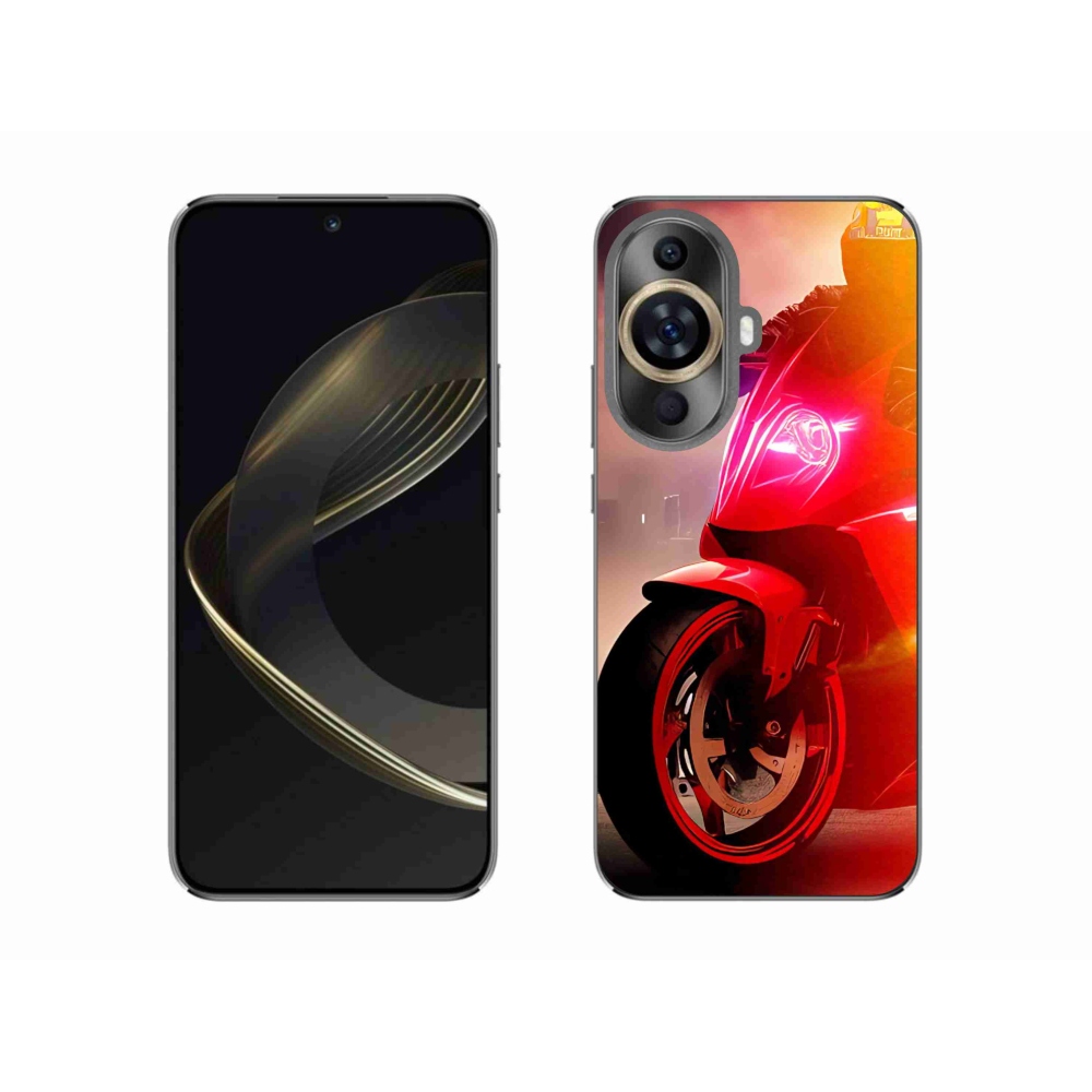 Gelový kryt mmCase na Huawei Nova 11 - motorka