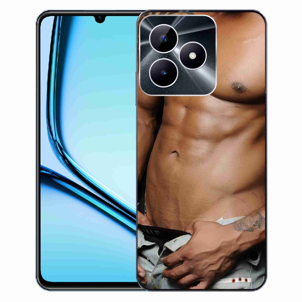 Gelový kryt mmCase na Realme Note 50 - sexy muž