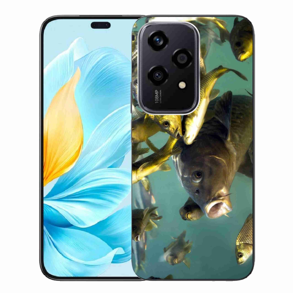 Gelový obal mmCase na Honor 200 Lite 5G - hejno ryb
