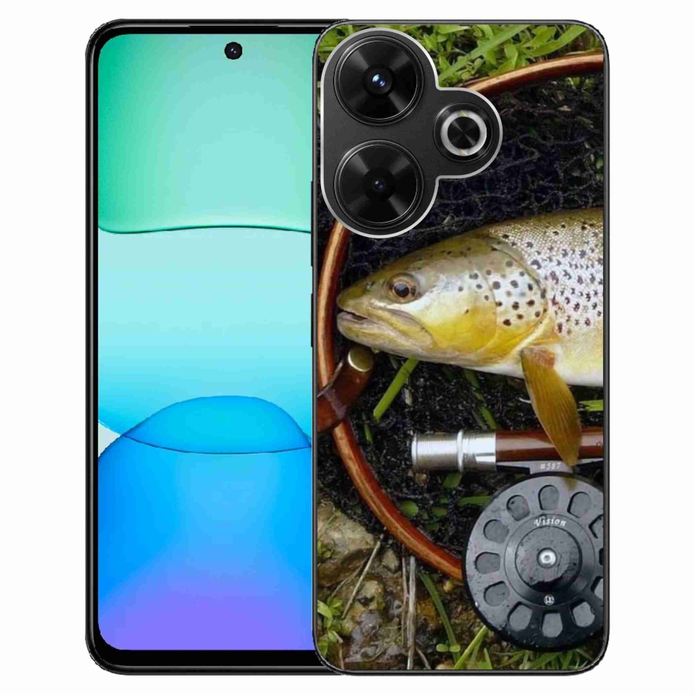 Gelový obal mmCase na Xiaomi Redmi 13 4G/Poco M6 4G - pstruh 2