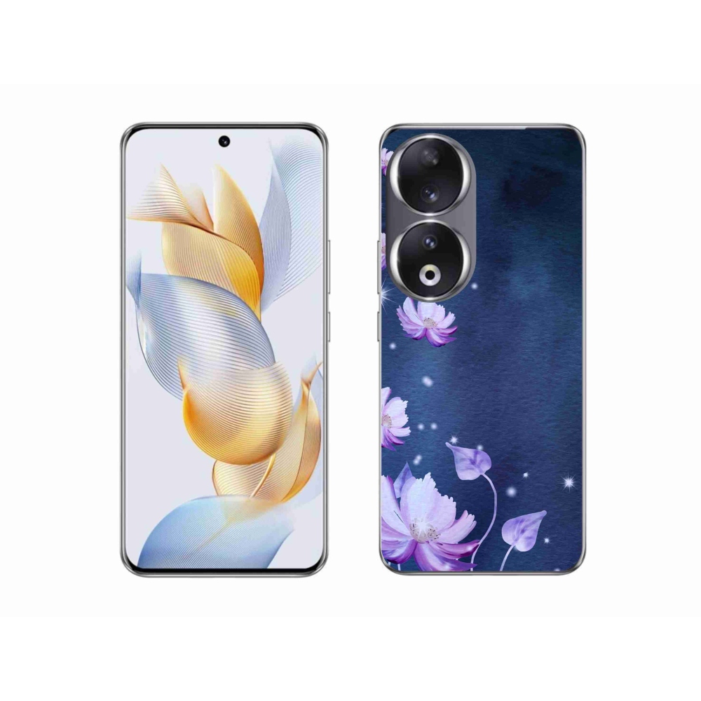 Gelový obal mmCase na Honor 90 - padající květy