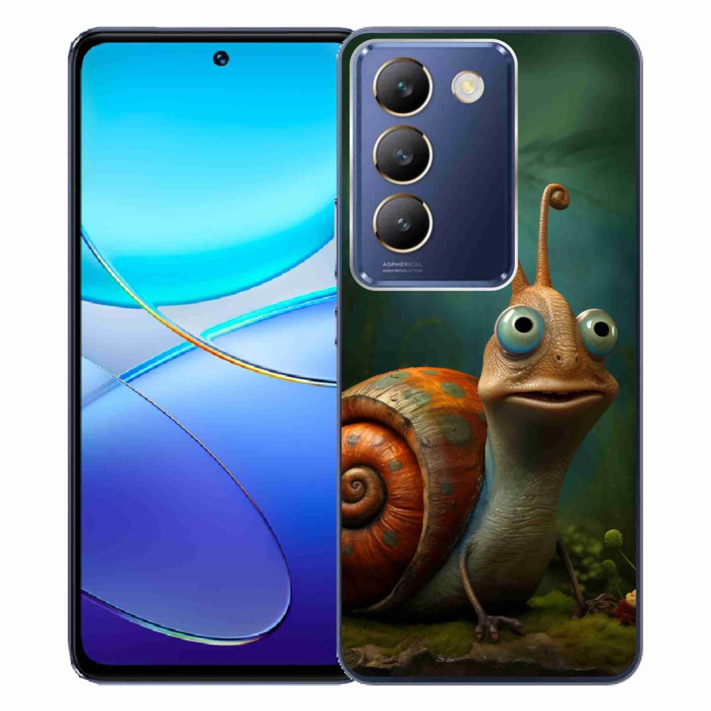 Gelový kryt mmCase na Vivo V40 SE 4G/5G - šnek