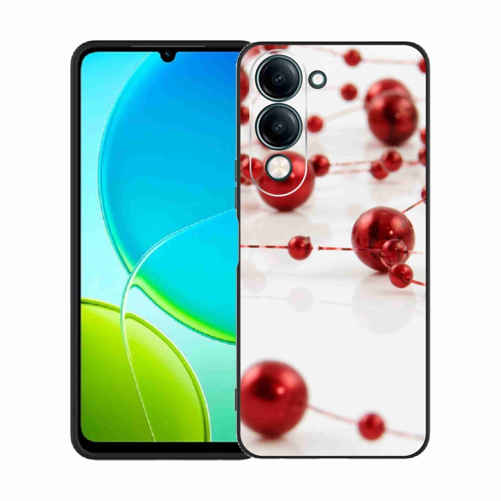 Gelový kryt mmCase na Vivo Y29s 5G - vánoční řetěz