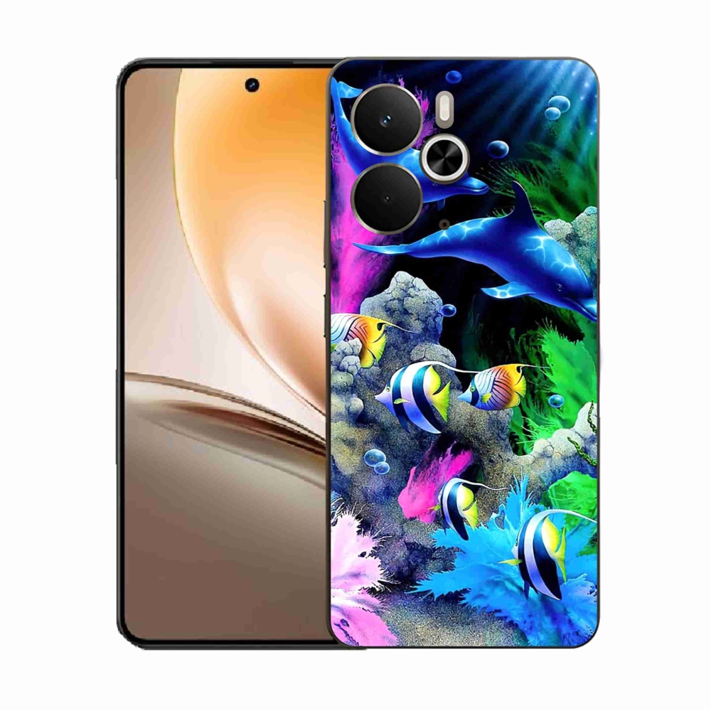 Gelový kryt mmCase na Realme 14 5G - mořský svět