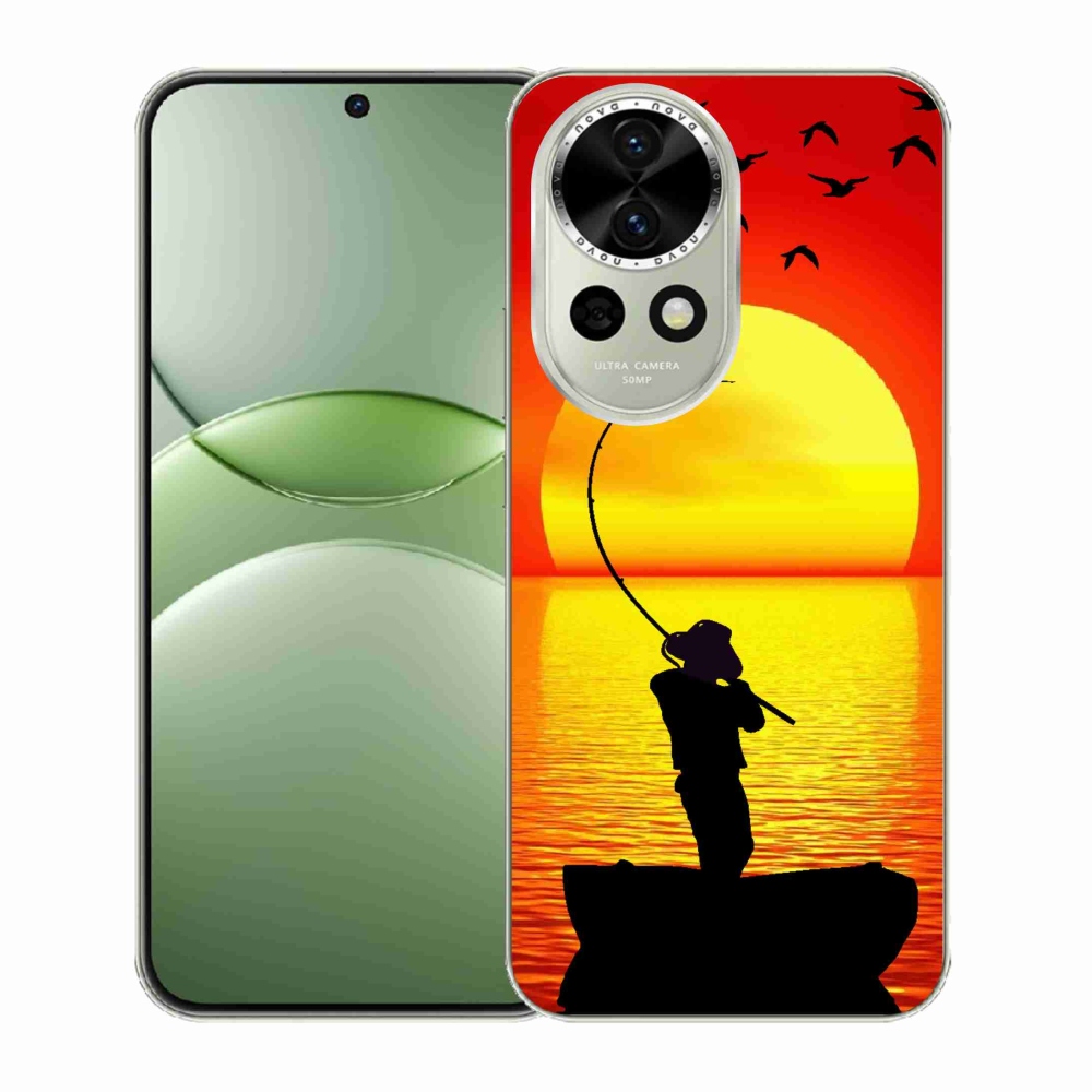 Gelový kryt mmCase na Huawei Nova 13 5G - rybaření