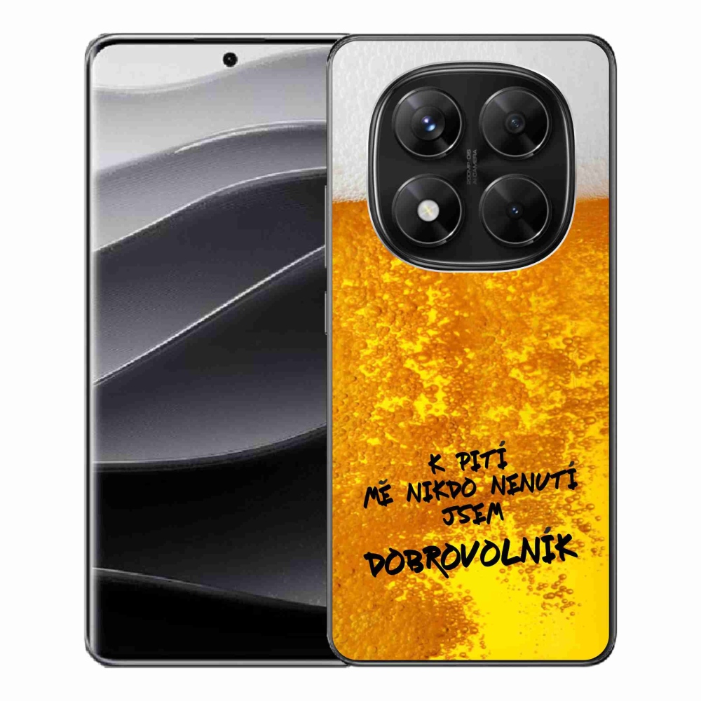 Gelový kryt mmCase na Xiaomi Redmi Note 14 Pro 5G/Poco X7 5G - pivní motiv 4