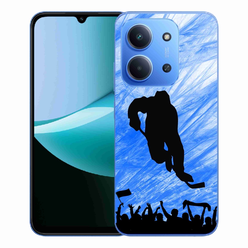 Gelový kryt mmCase na Xiaomi Redmi 15C 4G/5G (173mm) - hokejový hráč