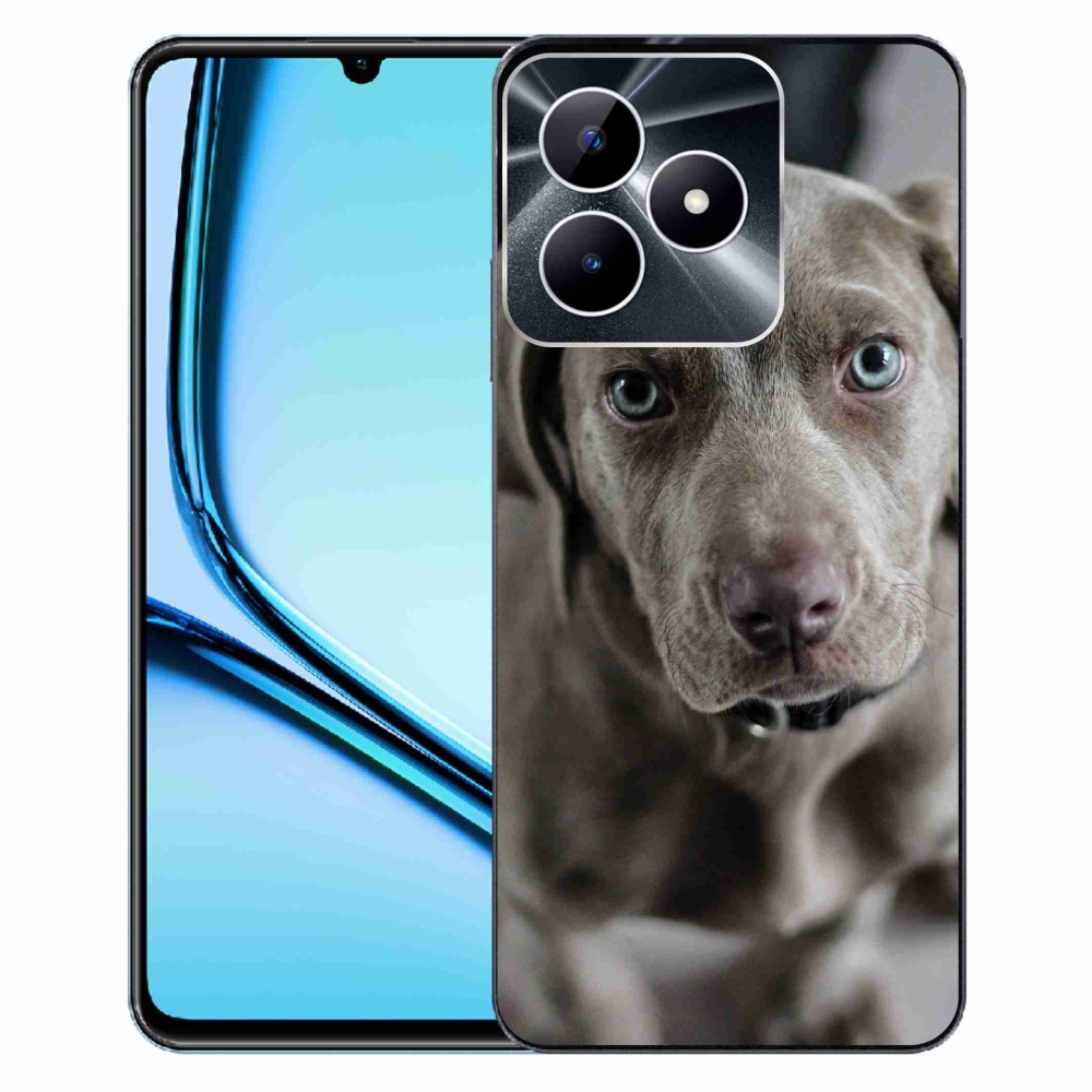 Gelový obal mmCase na Realme Note 50 - výmarský ohař
