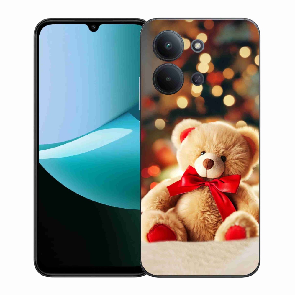 Gelový kryt mmCase na Xiaomi Redmi 15C 4G (171mm)/Poco C85 4G (171mm) - plyšový medvídek