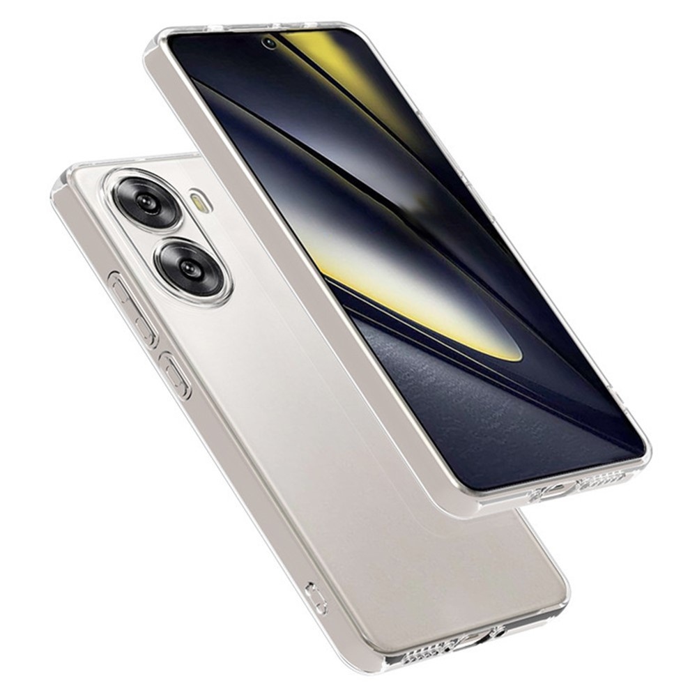 Průhledný gelový obal na Xiaomi Poco X7 Pro 5G - průhledný