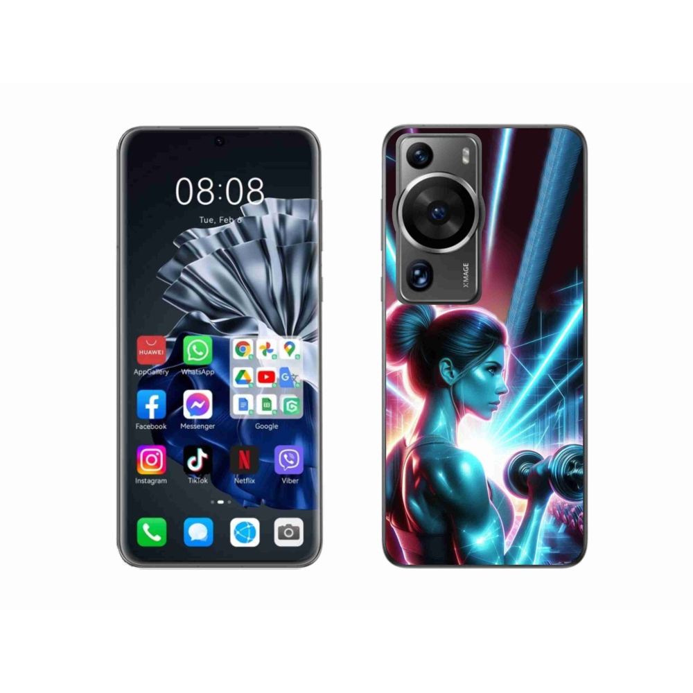 Gelový kryt mmCase na Huawei P60 Pro - posilování