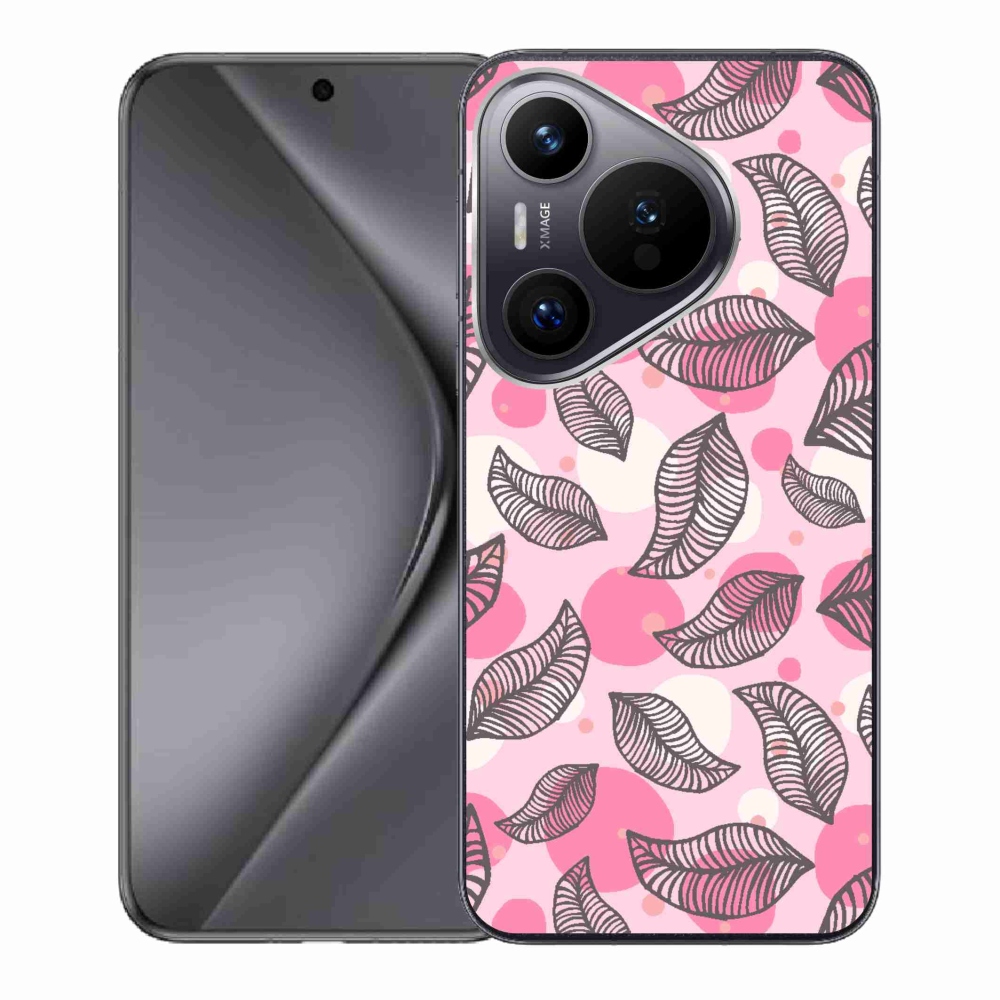 Gelový kryt mmCase na Huawei Pura 70 - kreslené padající listy