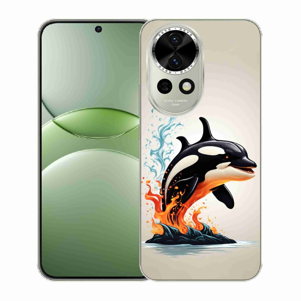 Gelový kryt mmCase na Huawei Nova 13 5G - kosatka