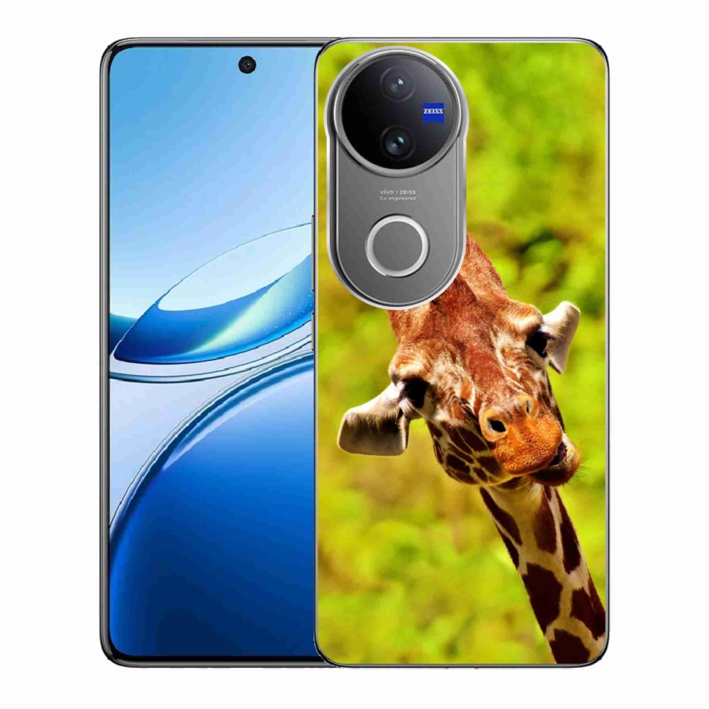 Gelový kryt mmCase na Vivo V50 5G - žirafa