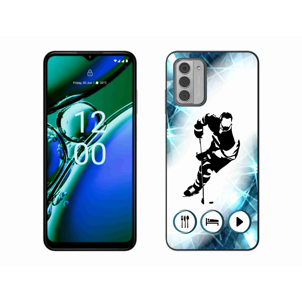 Gelový kryt mmCase na Nokia G42 - hokej 1