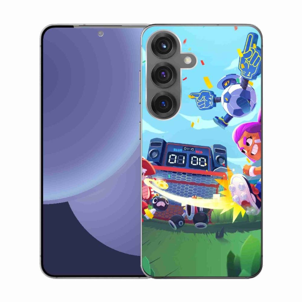 Gelový kryt mmCase na Samsung Galaxy S25 - brawl stars 1