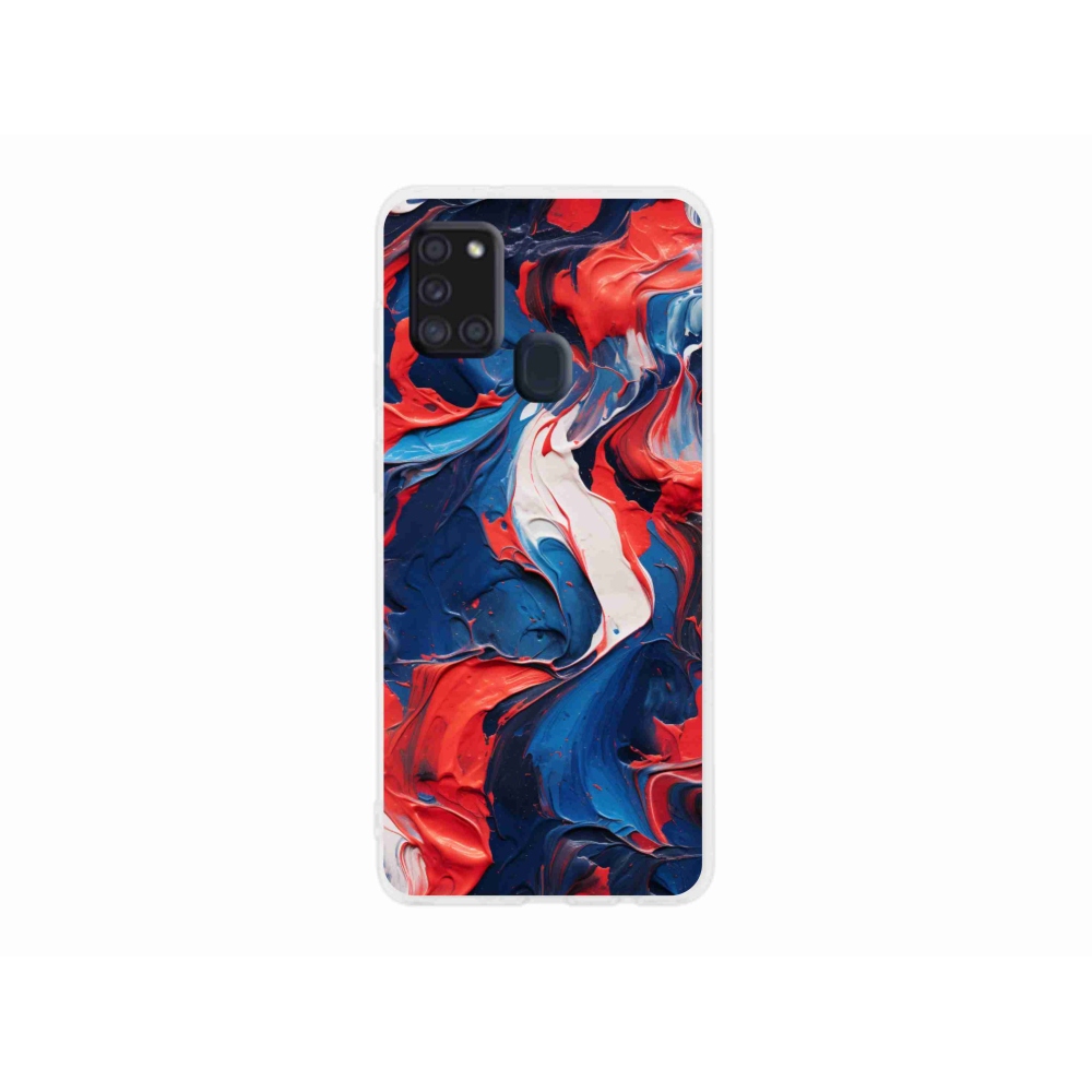 Gelový kryt mmCase na Samsung Galaxy A21s - abstraktní motiv 7