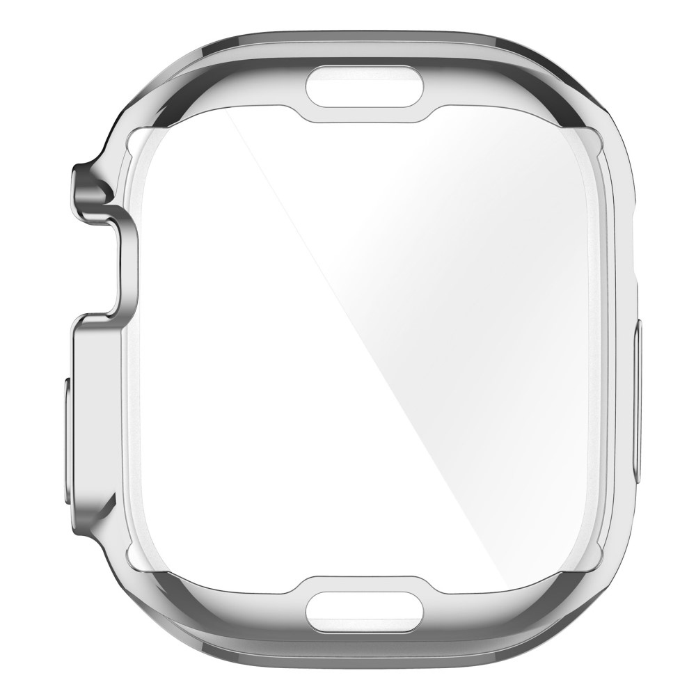 Soft nasazovací gelové ochranné pouzdro pro Apple Watch Ultra/Ultra 2 49 mm - stříbrné