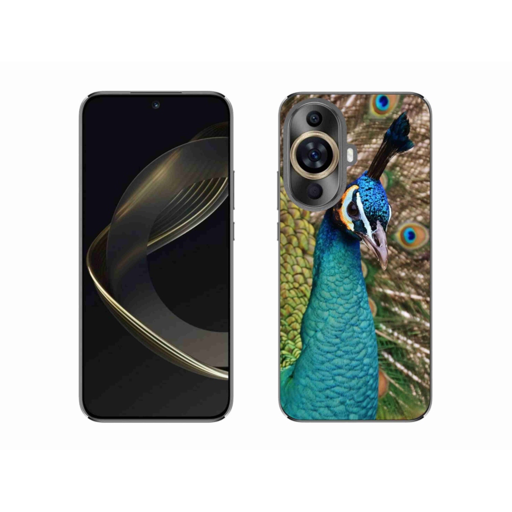 Gelový kryt mmCase na Huawei Nova 11 - páv