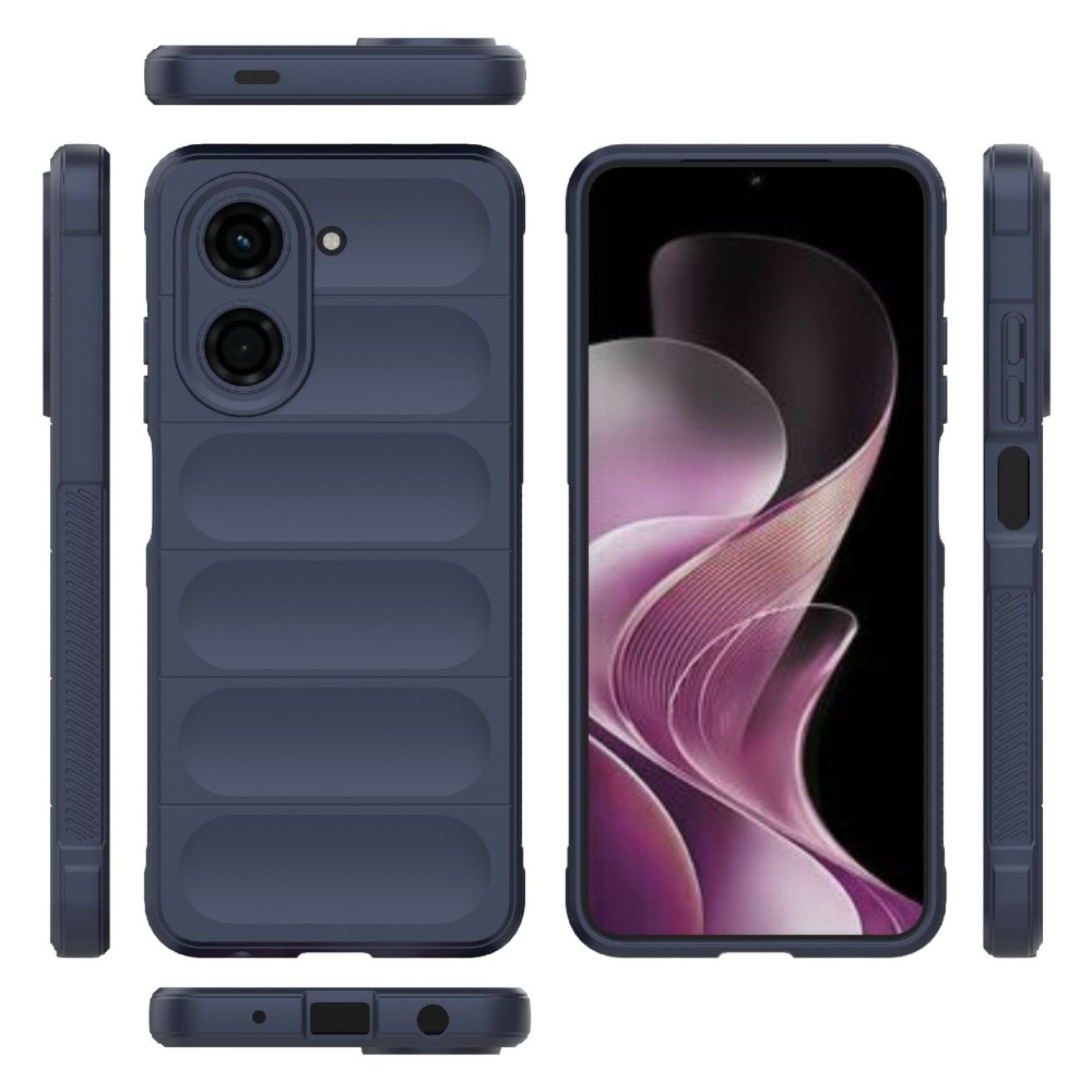 Rugg odolný gelový obal na Xiaomi Redmi A5 (171.7x77.8x8.3mm) - tmavěmodrý