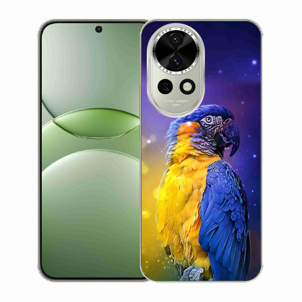 Gelový kryt mmCase na Huawei Nova 13 5G - papoušek ara 1