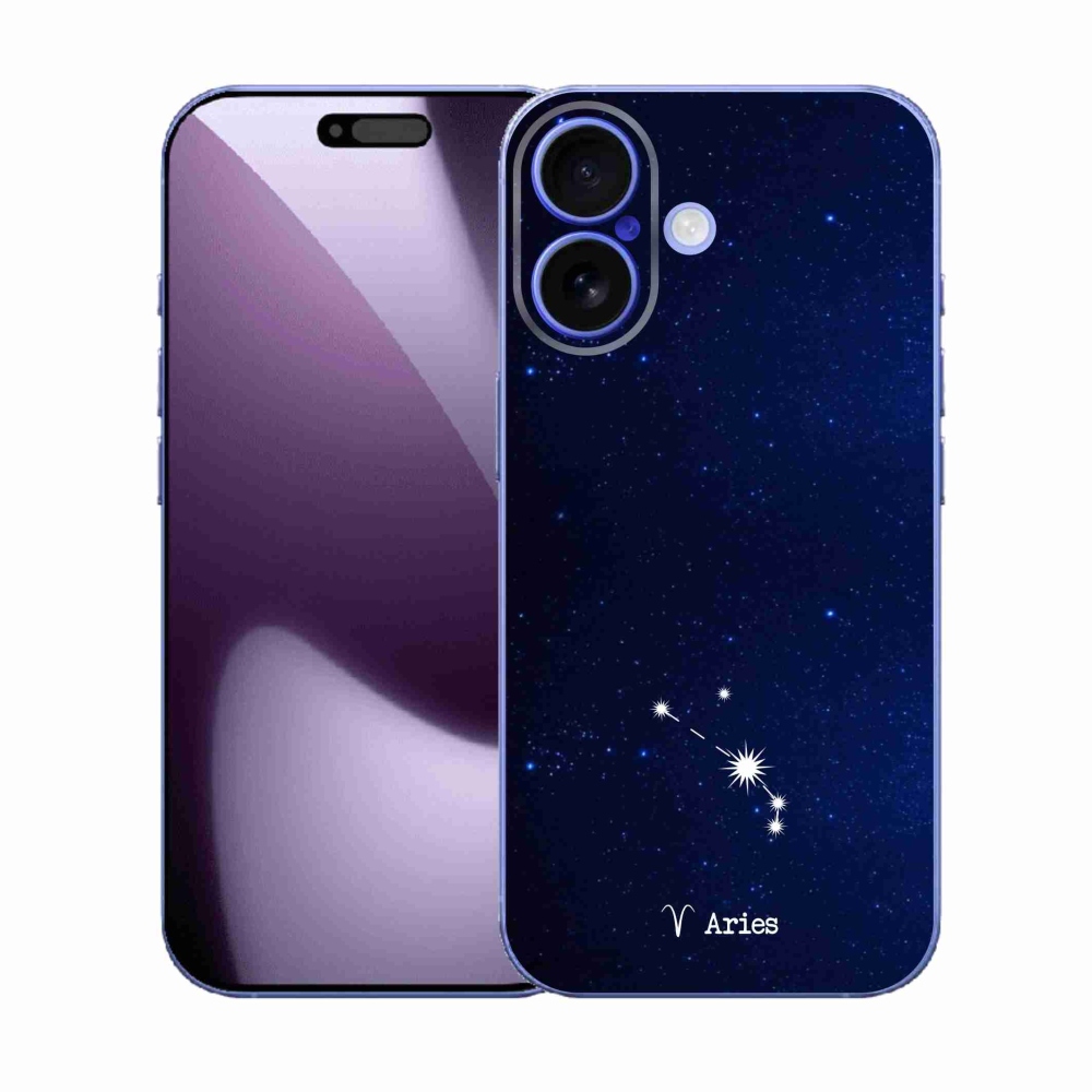Gelový kryt mmCase na iPhone 17 - souhvězdí Berana