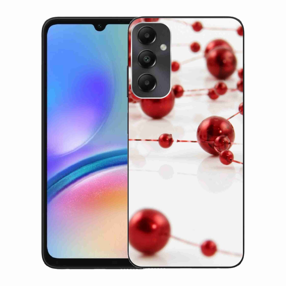 Gelový kryt mmCase na Samsung Galaxy A05s - vánoční řetěz