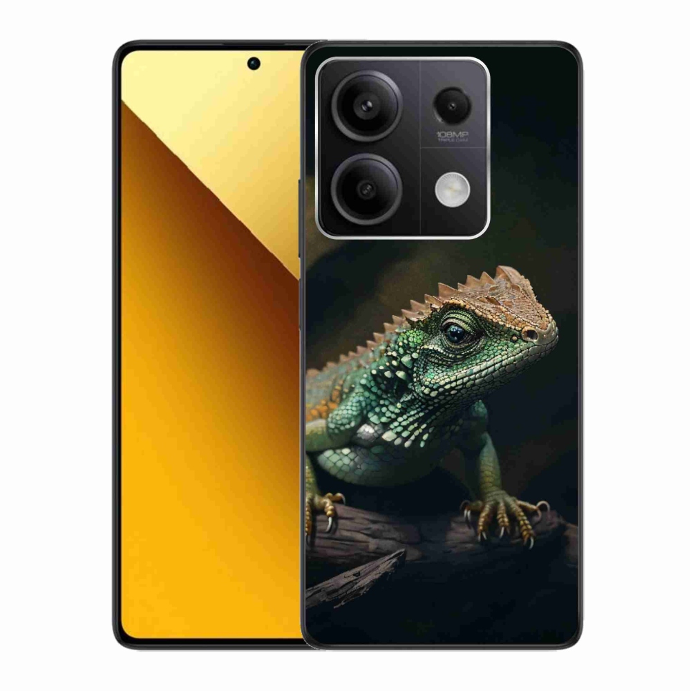 Gelový kryt mmCase na Xiaomi Redmi Note 13 5G - ještěr