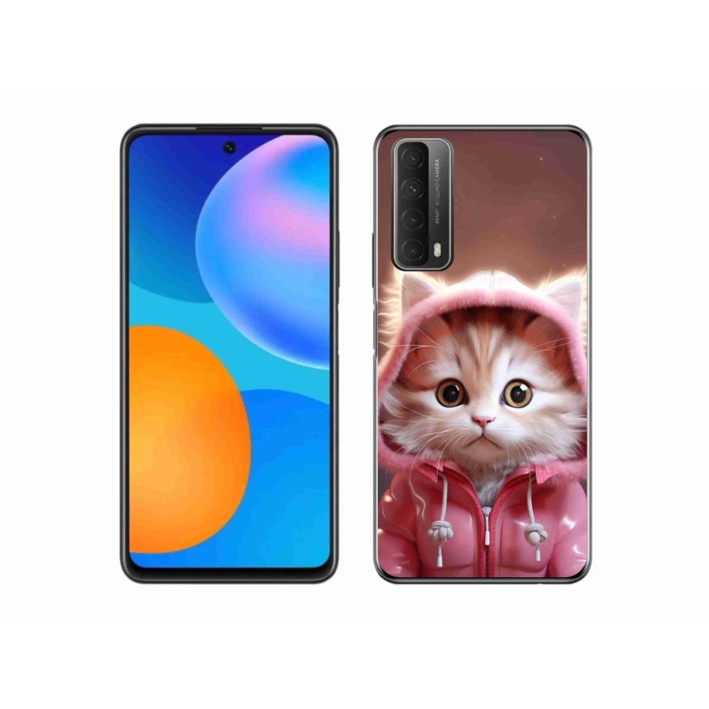 Gelový kryt mmCase na Huawei P Smart (2021) - roztomilé kotě 3