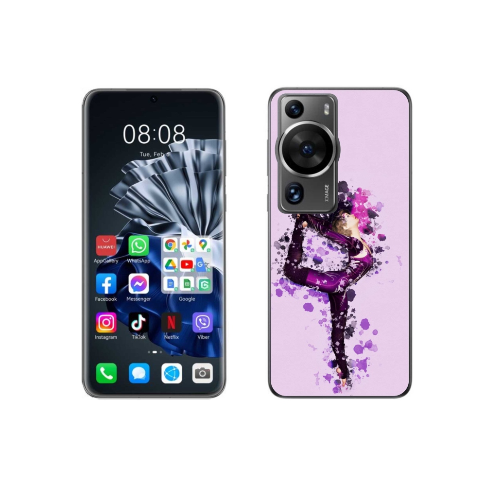 Gelový kryt mmCase na Huawei P60 Pro - baletka