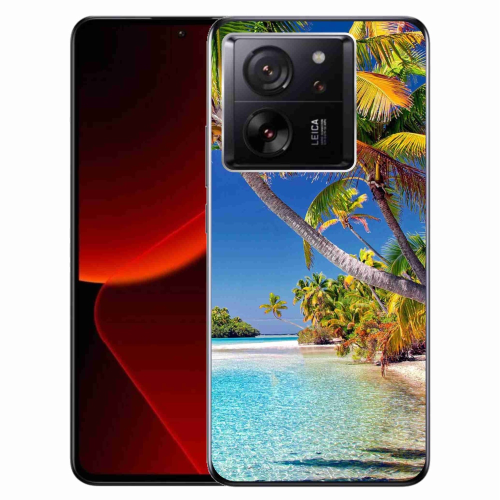 Gelový obal mmCase na Xiaomi 13T/13T Pro - mořská pláž