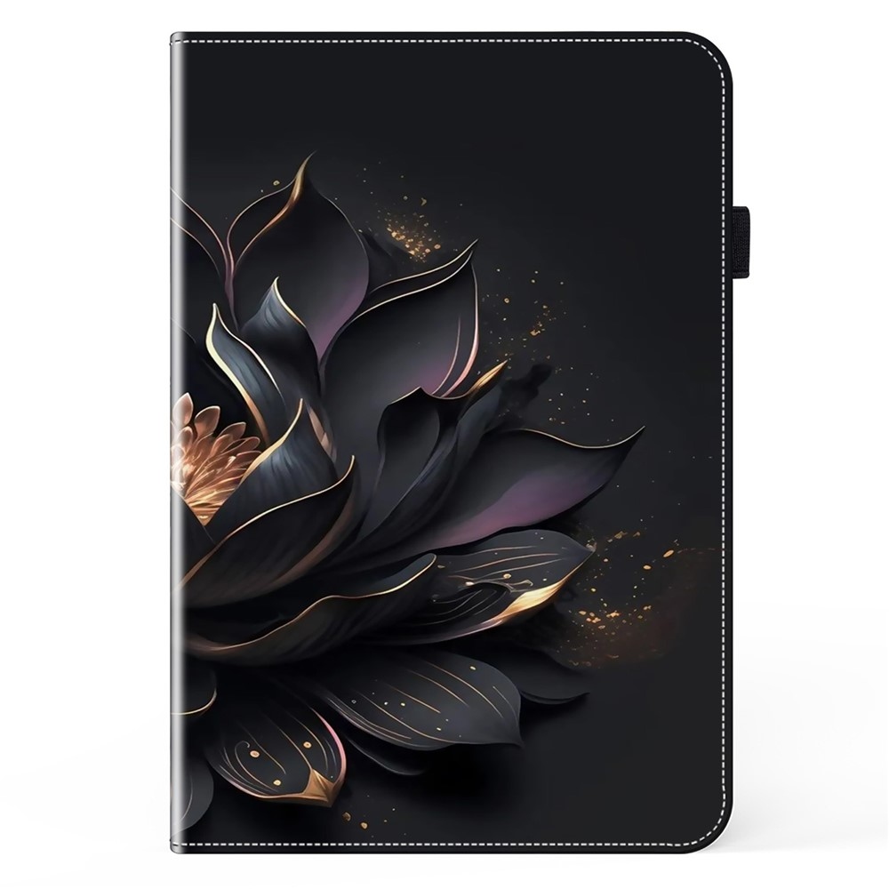 Patts zavírací pouzdro na tablet Xiaomi Redmi Pad SE 8.7 - černý květ