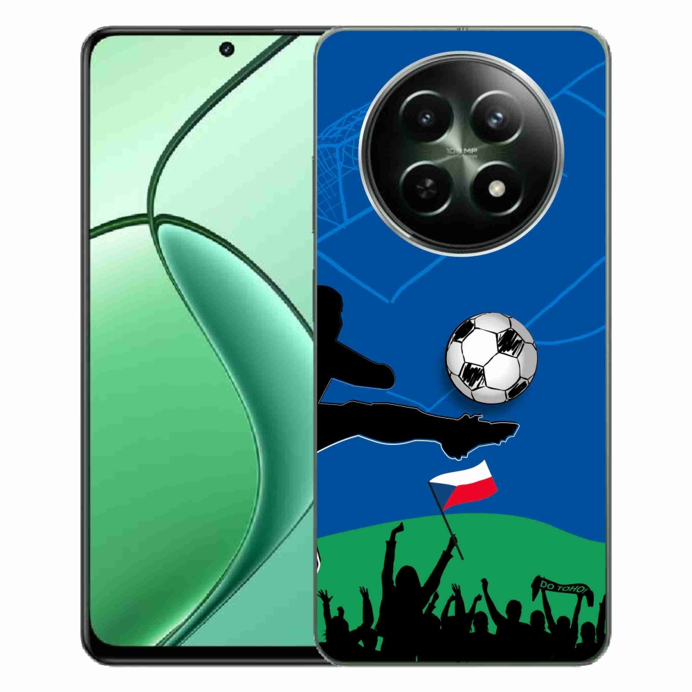 Gelový kryt mmCase na Realme 12 5G/12x 5G - fanoušci fotbalu