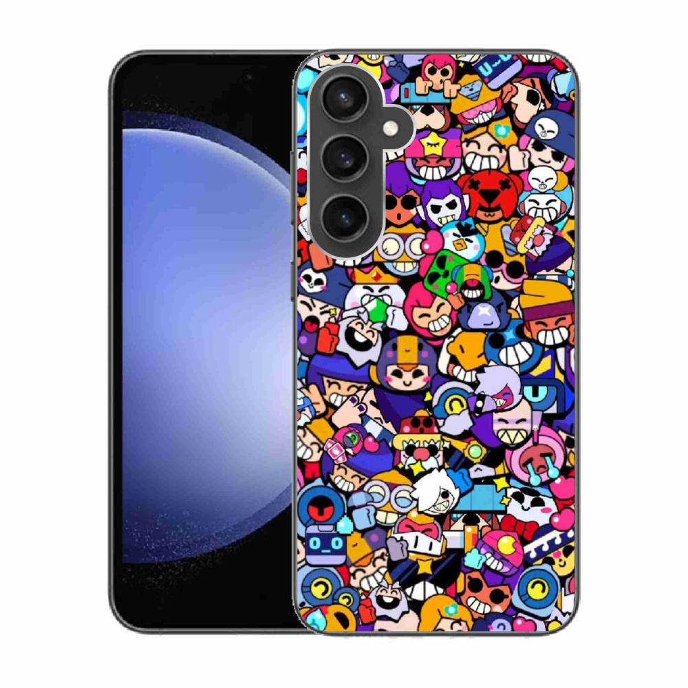 Gelový kryt mmCase na Samsung Galaxy S23 FE - brawl stars 2