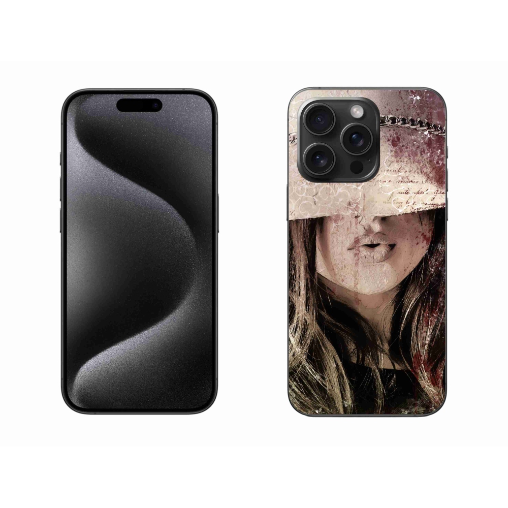 Gelový kryt mmCase na iPhone 15 Pro Max - dívka