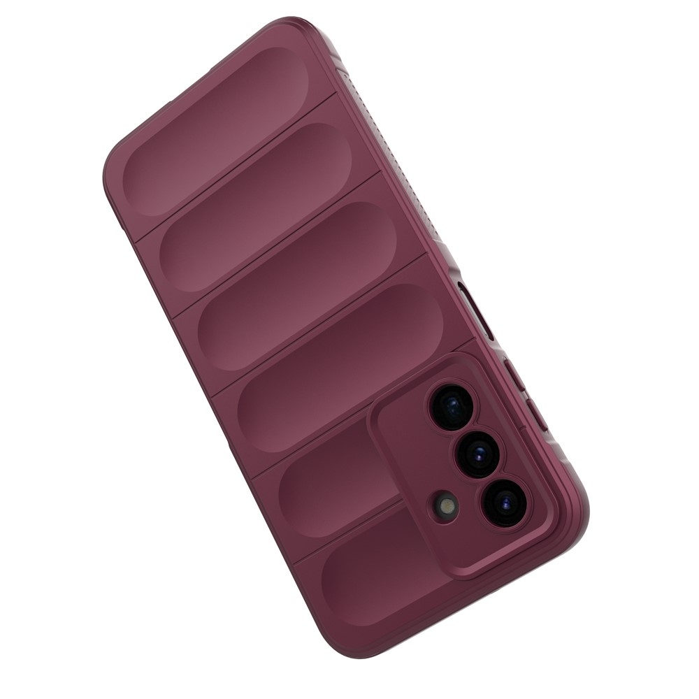 Rugg odolný gelový obal na Samsung Galaxy A17 5G - vínový