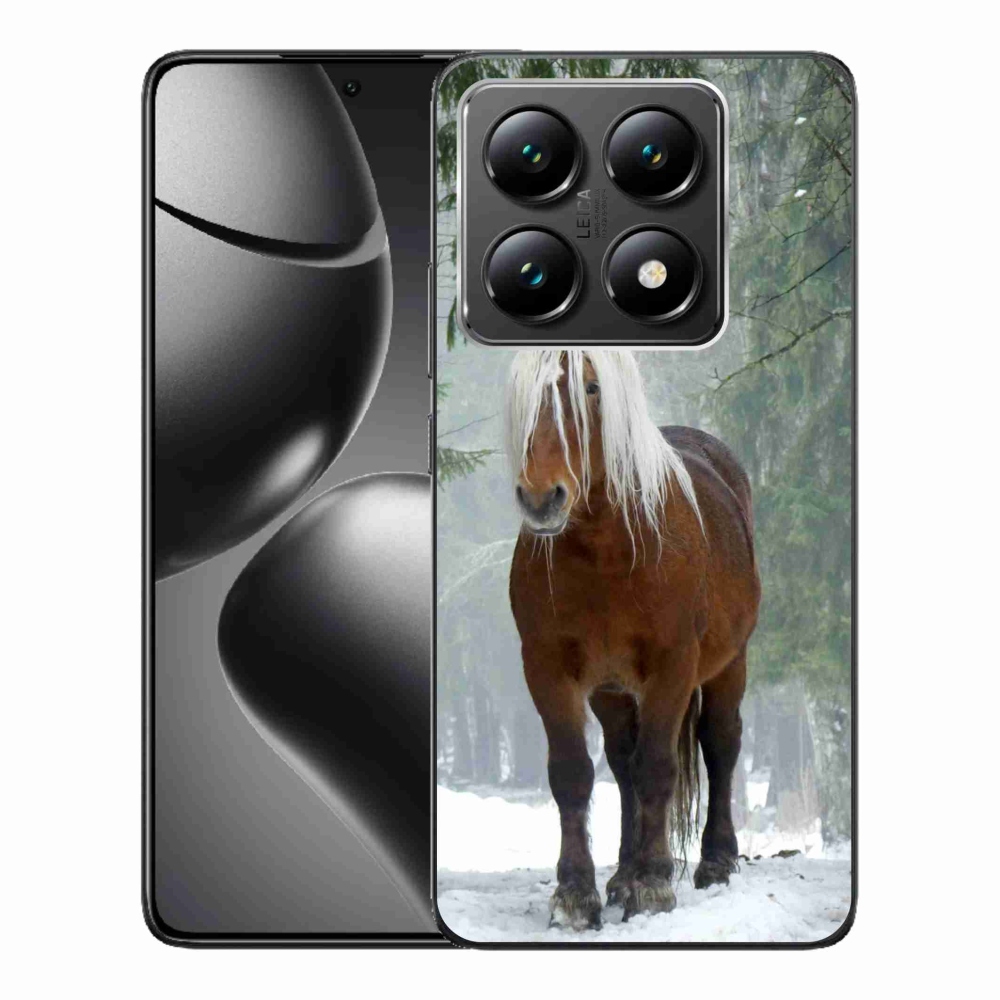 Gelový obal mmCase na Xiaomi 14T - kůň v lese