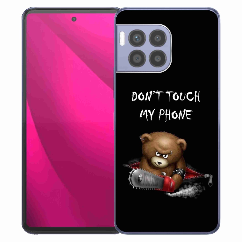 Gelový kryt mmCase na T-Mobile T Phone 2 Pro - nesahej na telefon