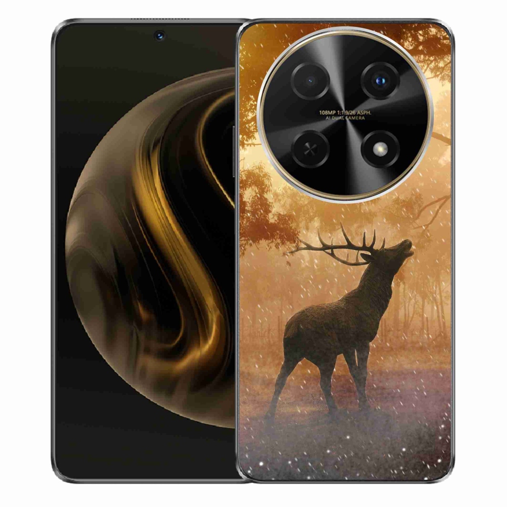 Gelový kryt mmCase na Huawei Nova 12i - jelen v říji