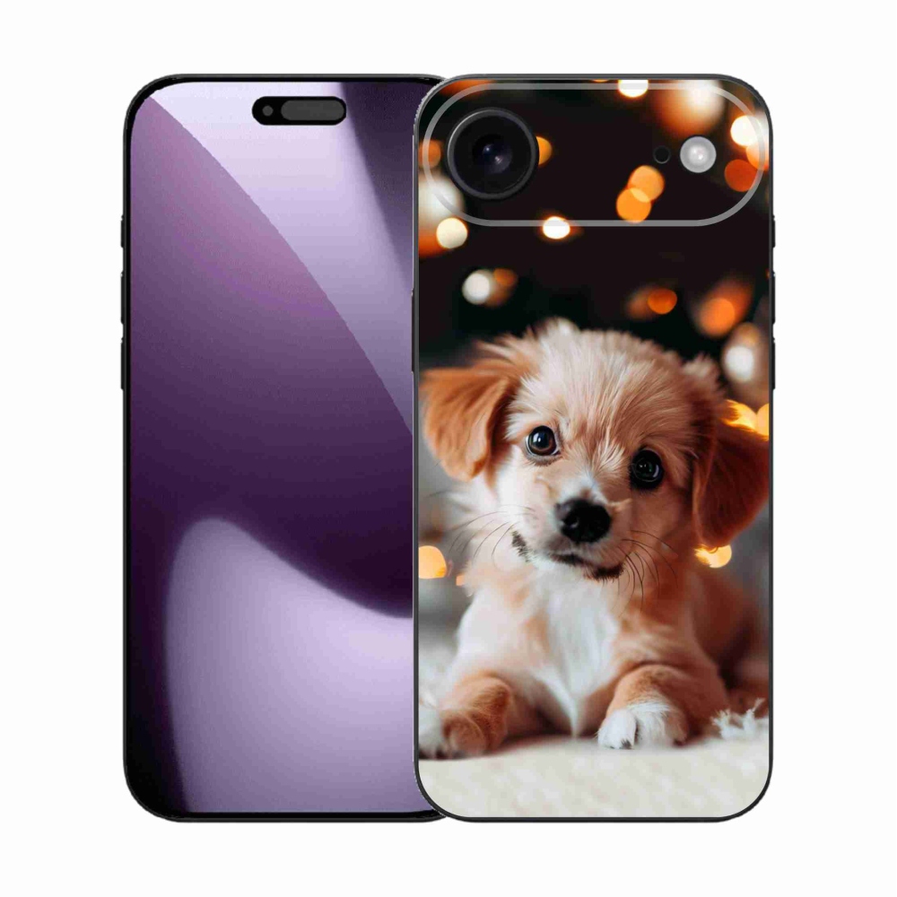 Gelový kryt mmCase na iPhone 17 Air - štěňátko