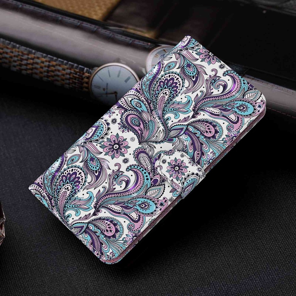 Print knížkové pouzdro na Xiaomi Redmi Note 13 Pro+ 5G - kašmírový vzor