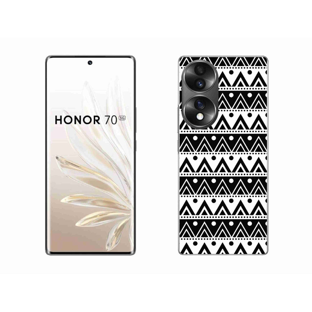 Gelový kryt mmCase na Honor 70 - abstraktní motiv 29