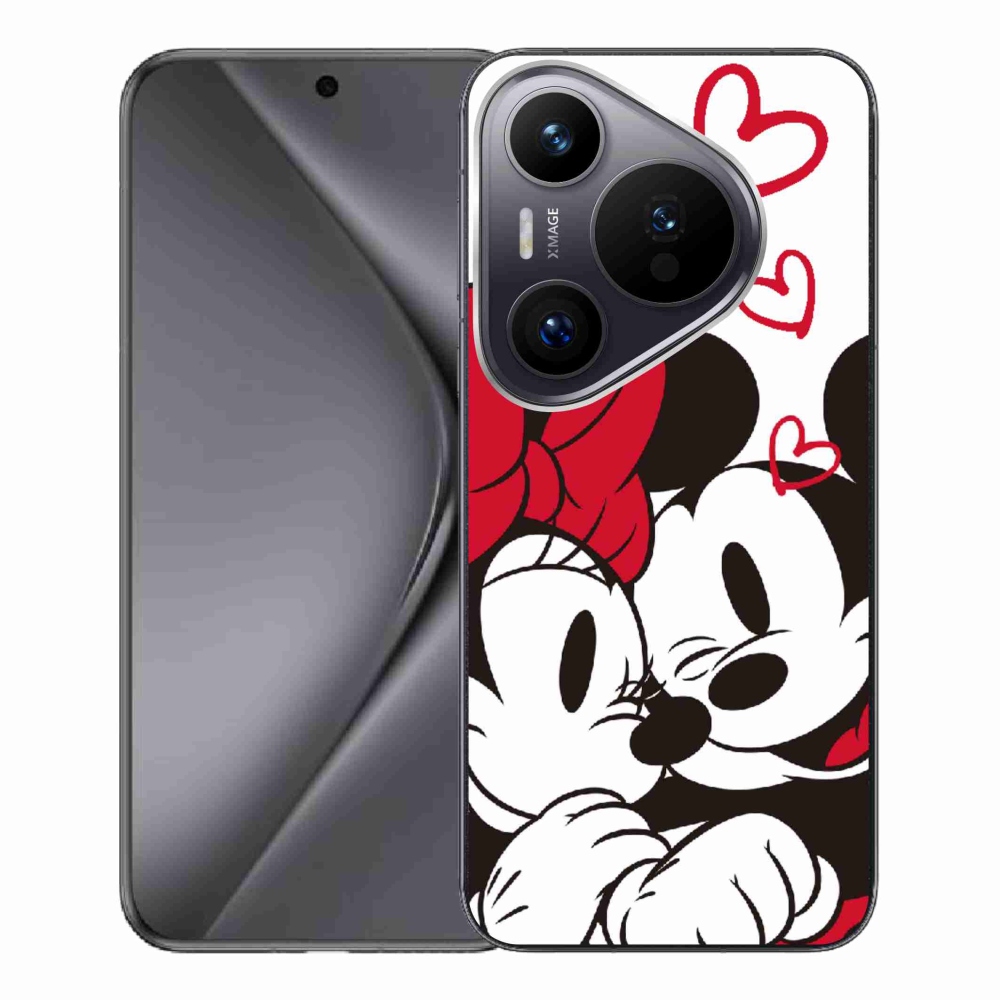 Gelový kryt mmCase na Huawei Pura 70 Pro - minnie a mickey