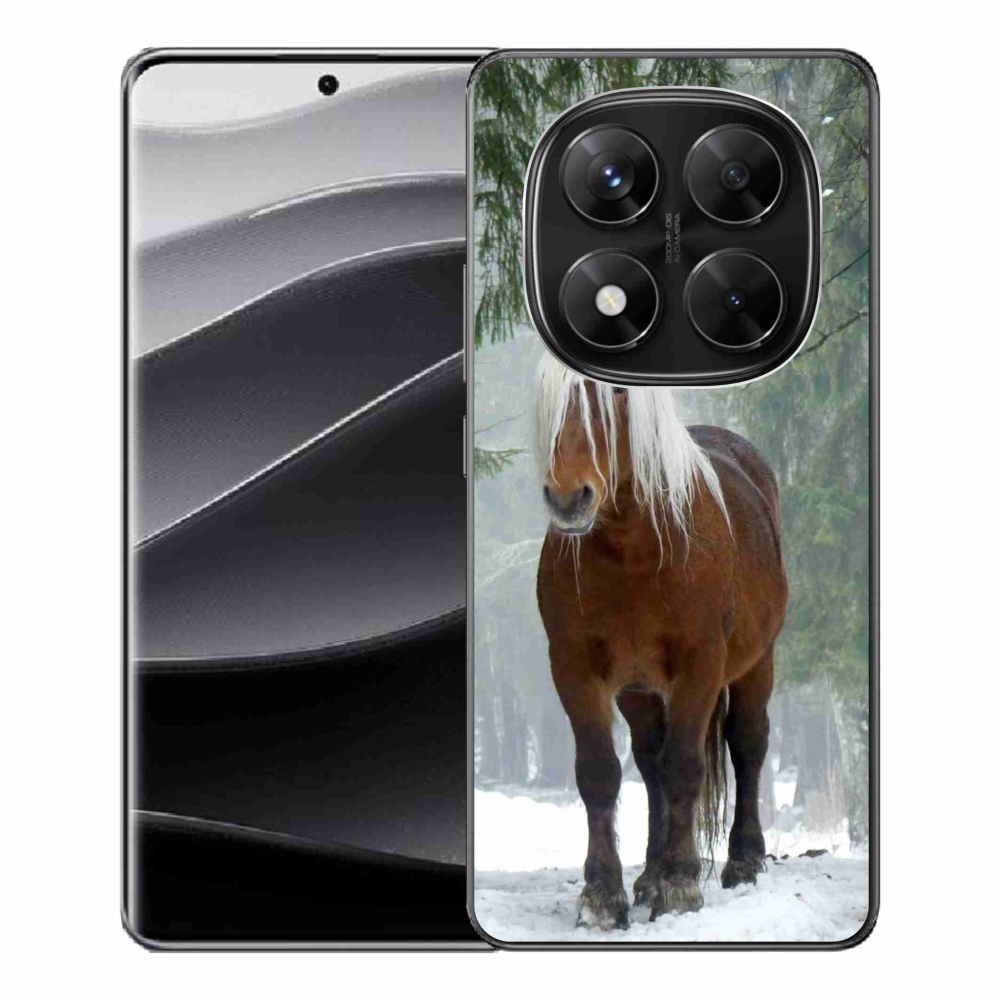 Gelový kryt mmCase na Xiaomi Redmi Note 14 Pro 5G/Poco X7 5G - kůň v lese