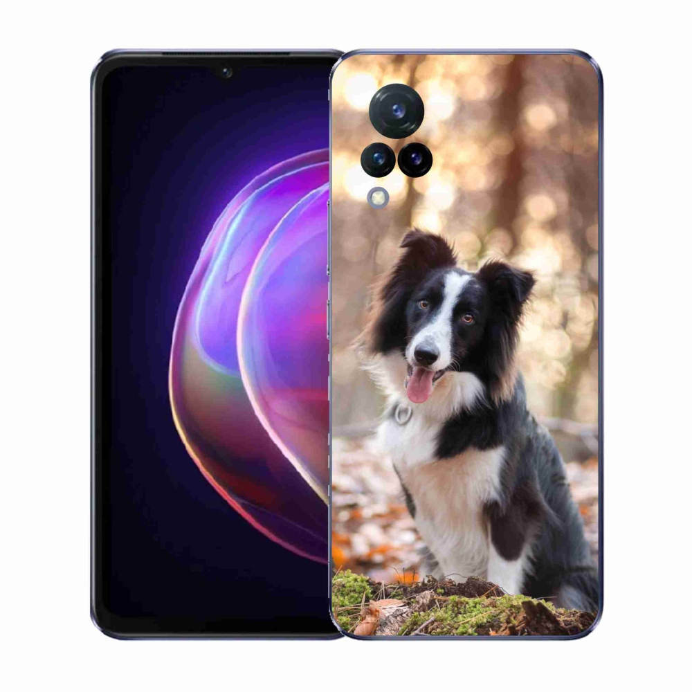 Gelový kryt mmCase na Vivo V21 4G/5G - border kolie 1