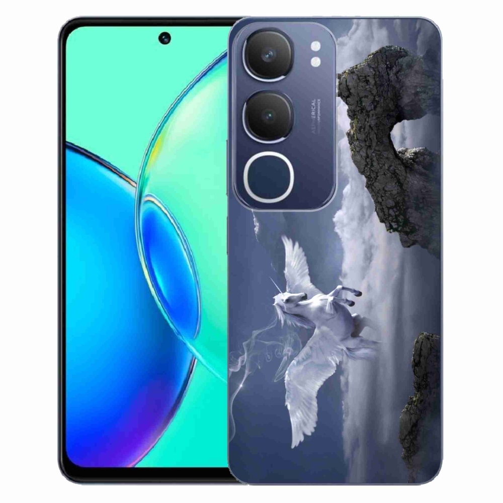 Gelový kryt mmCase na Vivo Y19s - pegas