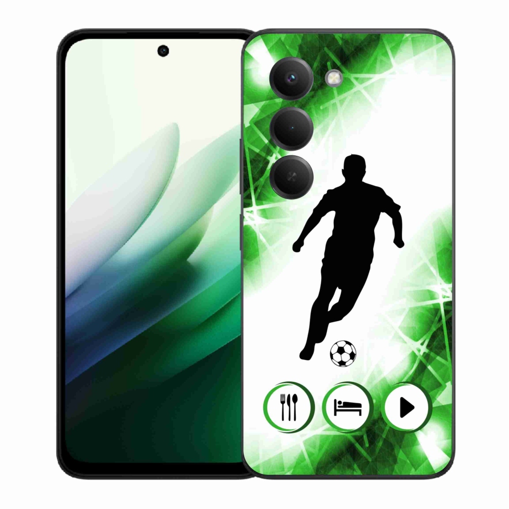 Gelový kryt mmCase na Xiaomi Redmi 15 5G (169mm) - fotbalista
